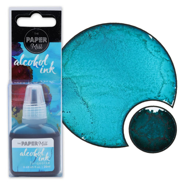 Paper Mill Alcohol Ink 20ml Turquoise