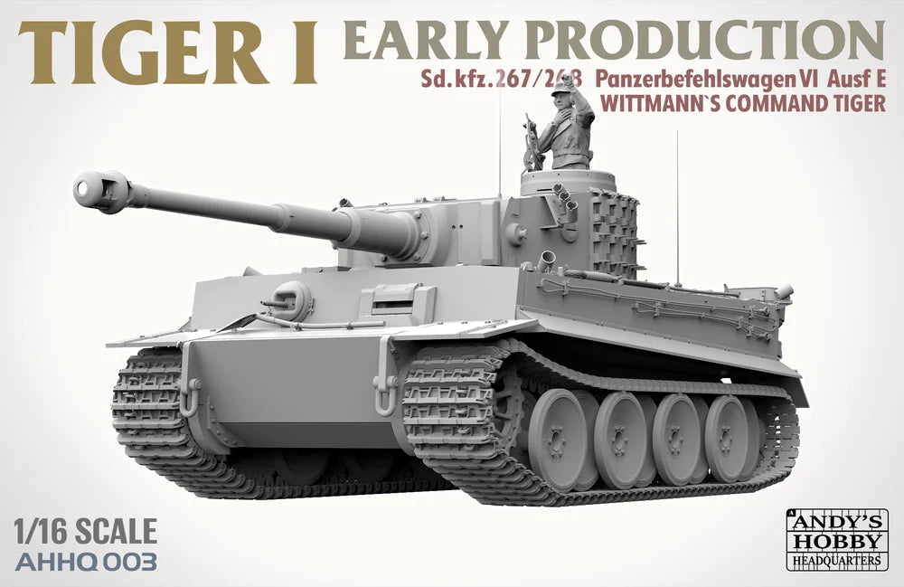 Andy's Hobby Headquarters AHHQ 003 1/16 Tiger I Early Production