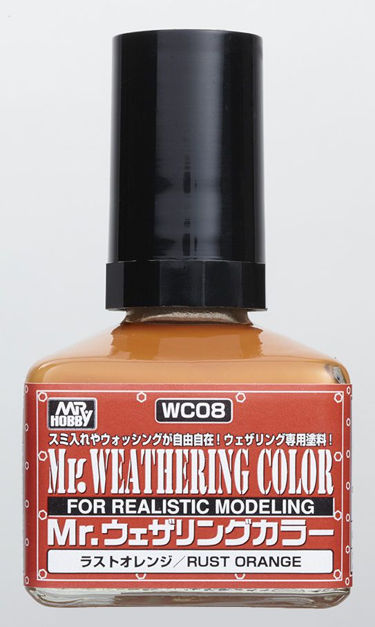 Mr. Weathering 08 - RUST ORANGE WEATHERING COLOR