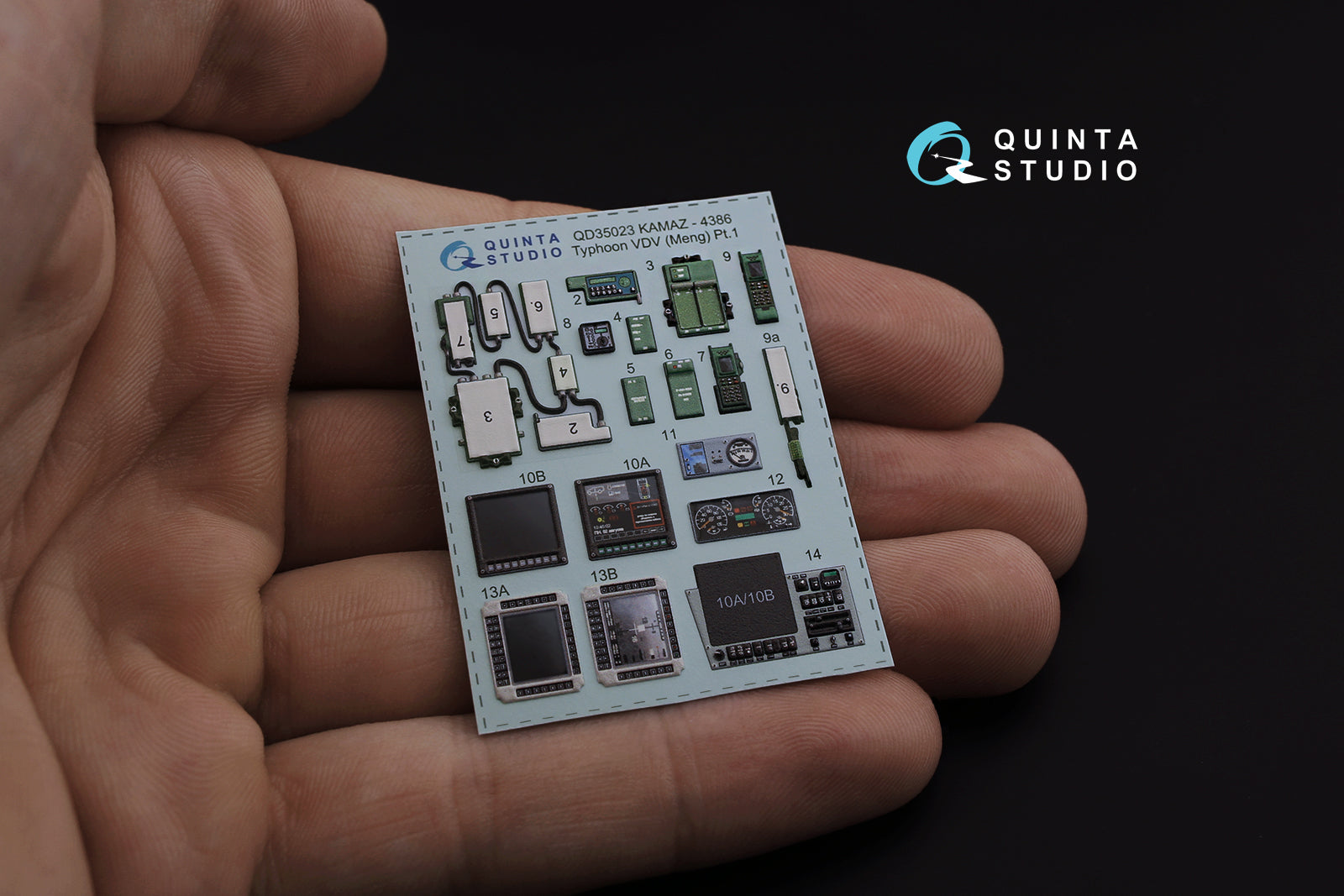 Quinta Studio - 1/35 K-4386 Typhoon VDV QD35023 for Meng kit