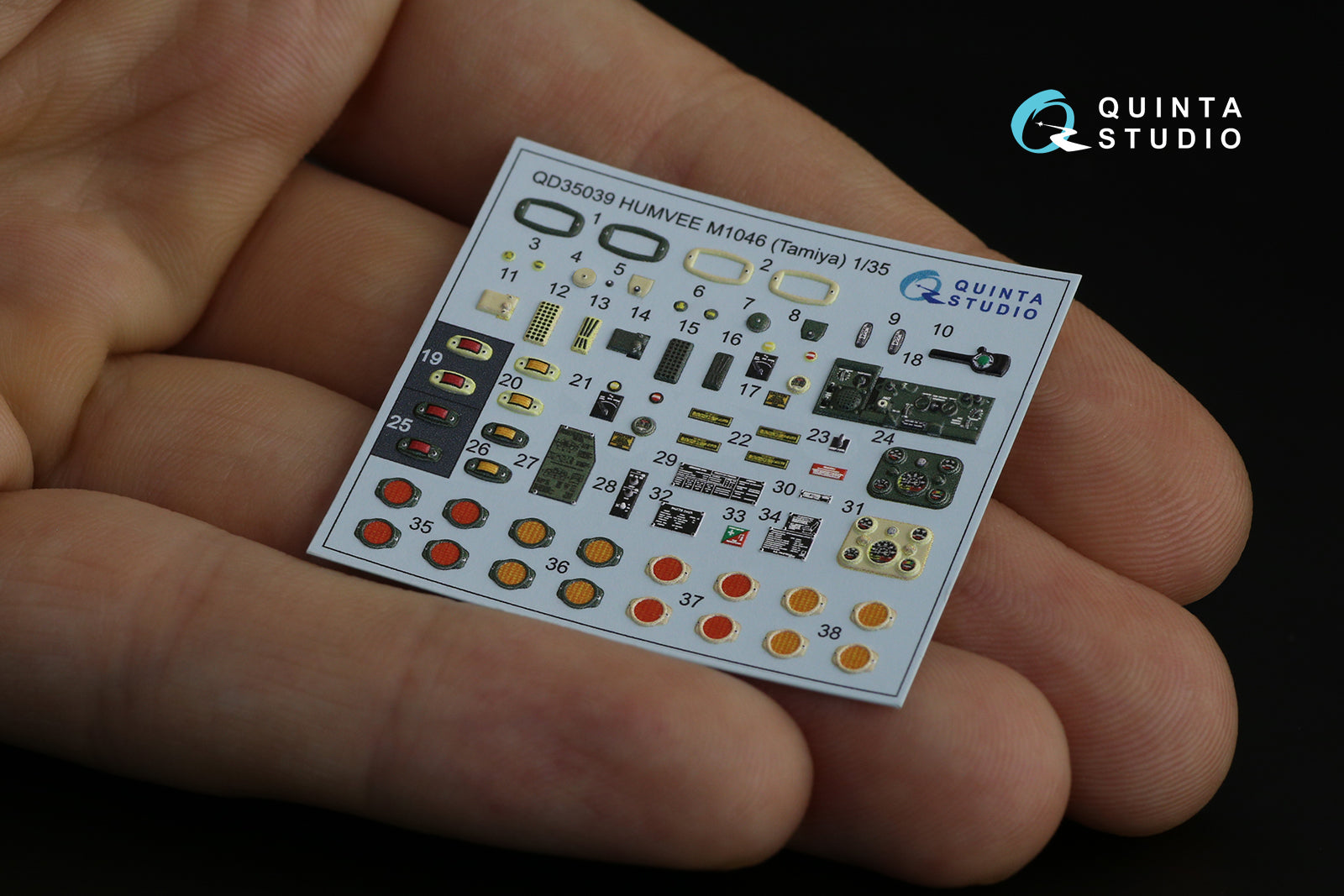 Quinta Studio - 1/35 HUMVEE Family QD35039 for Tamiya kits