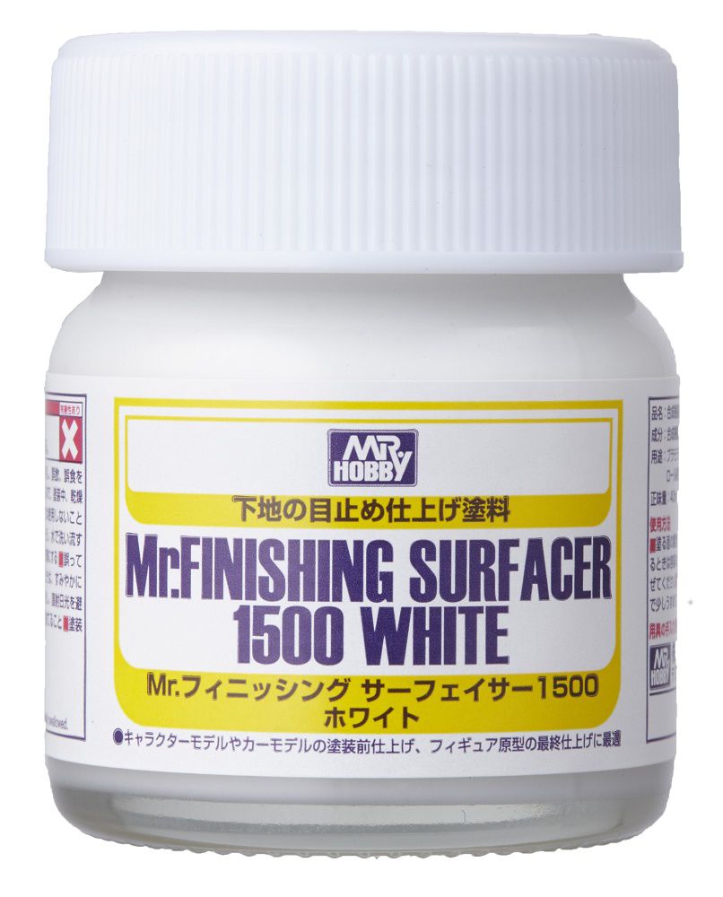 Mr. Color - MR FINISHING SURFACER 1500 WHITE