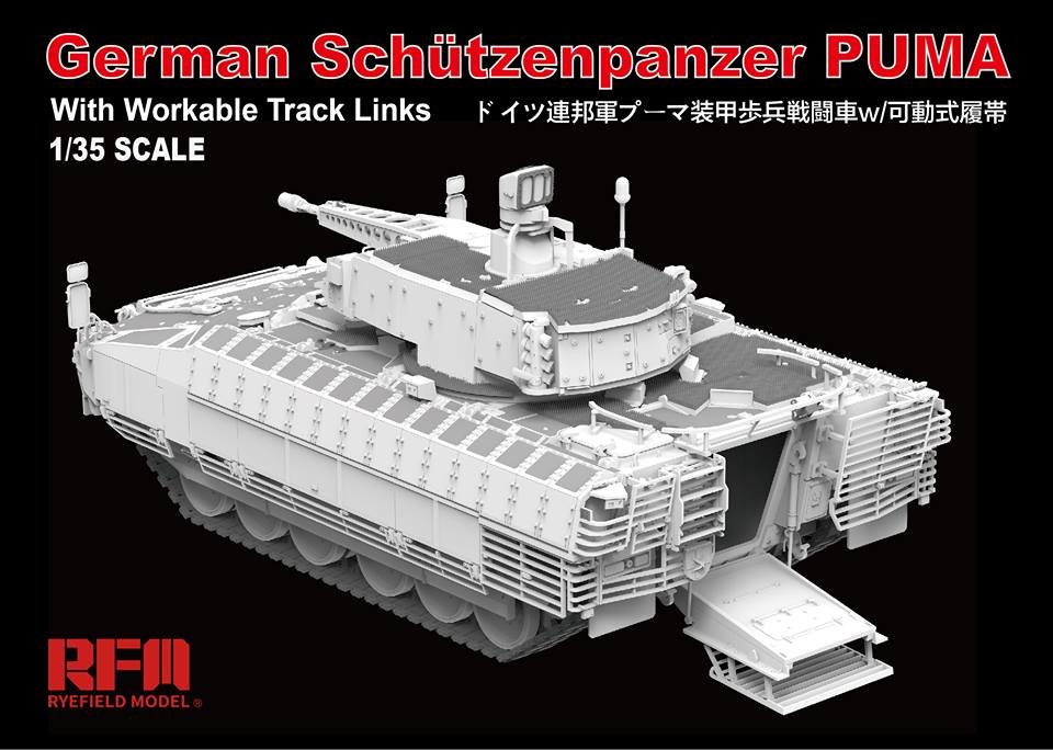 RM5021 - German Schutzenpanzer "Puma" Infantry Fighting Vehicle w/Workable Track Links