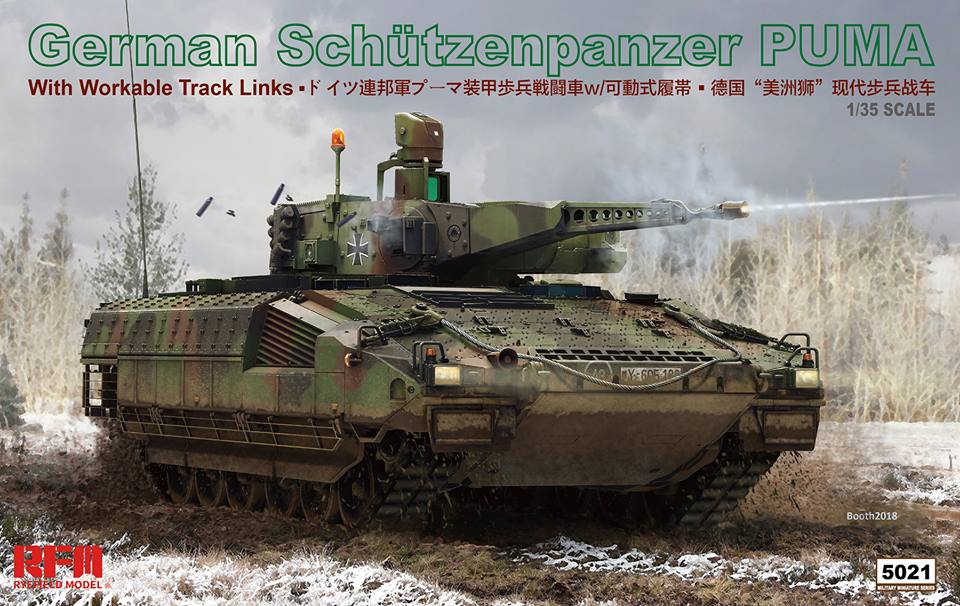 RM5021 - German Schutzenpanzer "Puma" Infantry Fighting Vehicle w/Workable Track Links