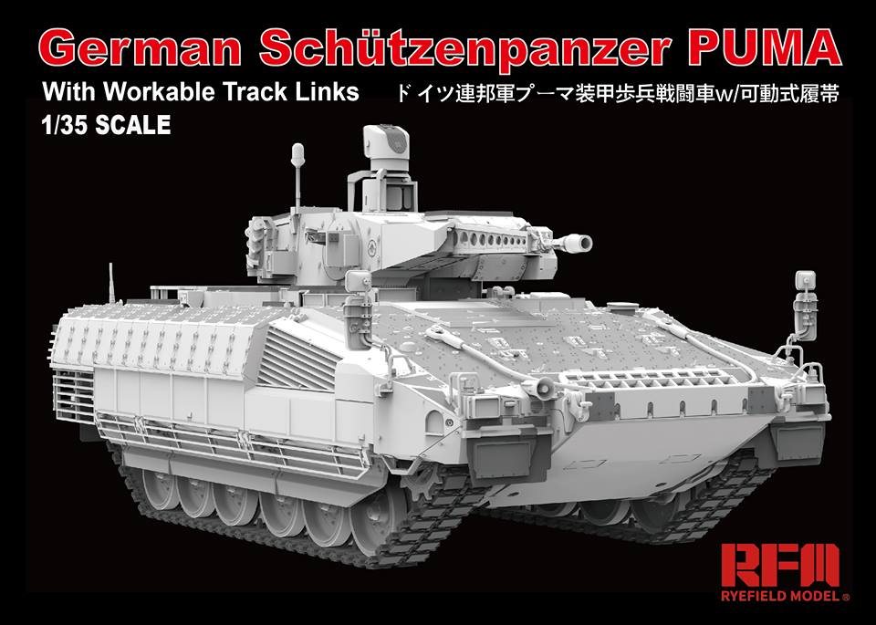 RM5021 - German Schutzenpanzer "Puma" Infantry Fighting Vehicle w/Workable Track Links