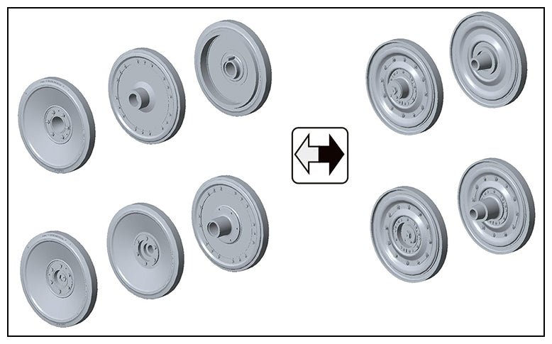RM5005 - German Pz.kpfw.VI Ausf.E Sd.kfz.181 "Tiger I" Gruppe Fehrmann
