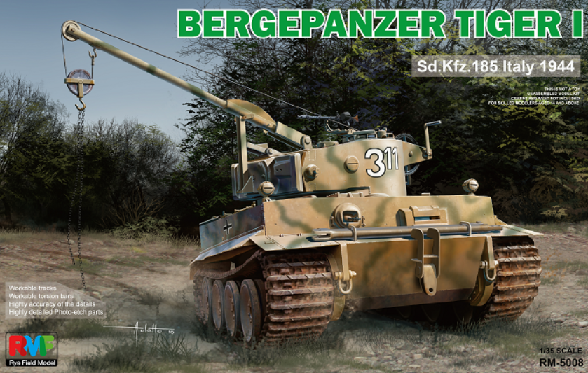 RM5008 - German Bergepanzer "Tiger I" Sd.kfz.185 Italy 1944