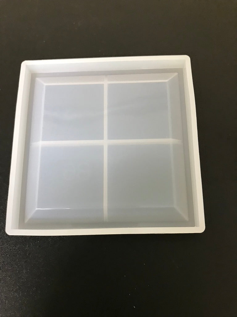 Square Coaster Mould - 11cm x 11cm