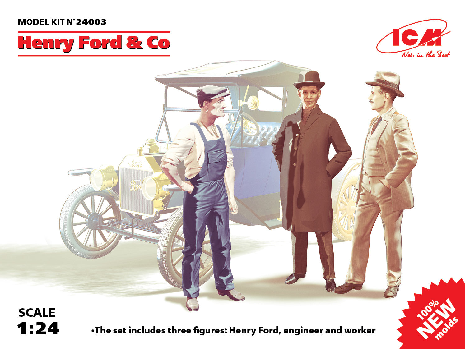 ICM24003- 1/24 - Henry Ford & Co