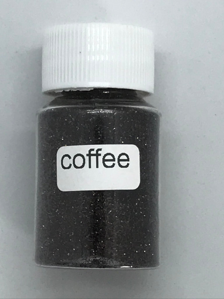 Coffee Fine Glitter - +/- 20 grams