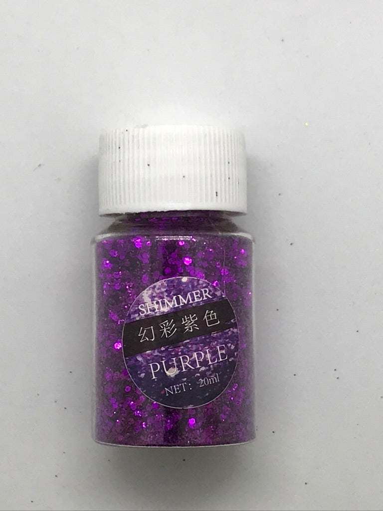 Barney Purple - Shimmer Glitter - +/- 20 grams