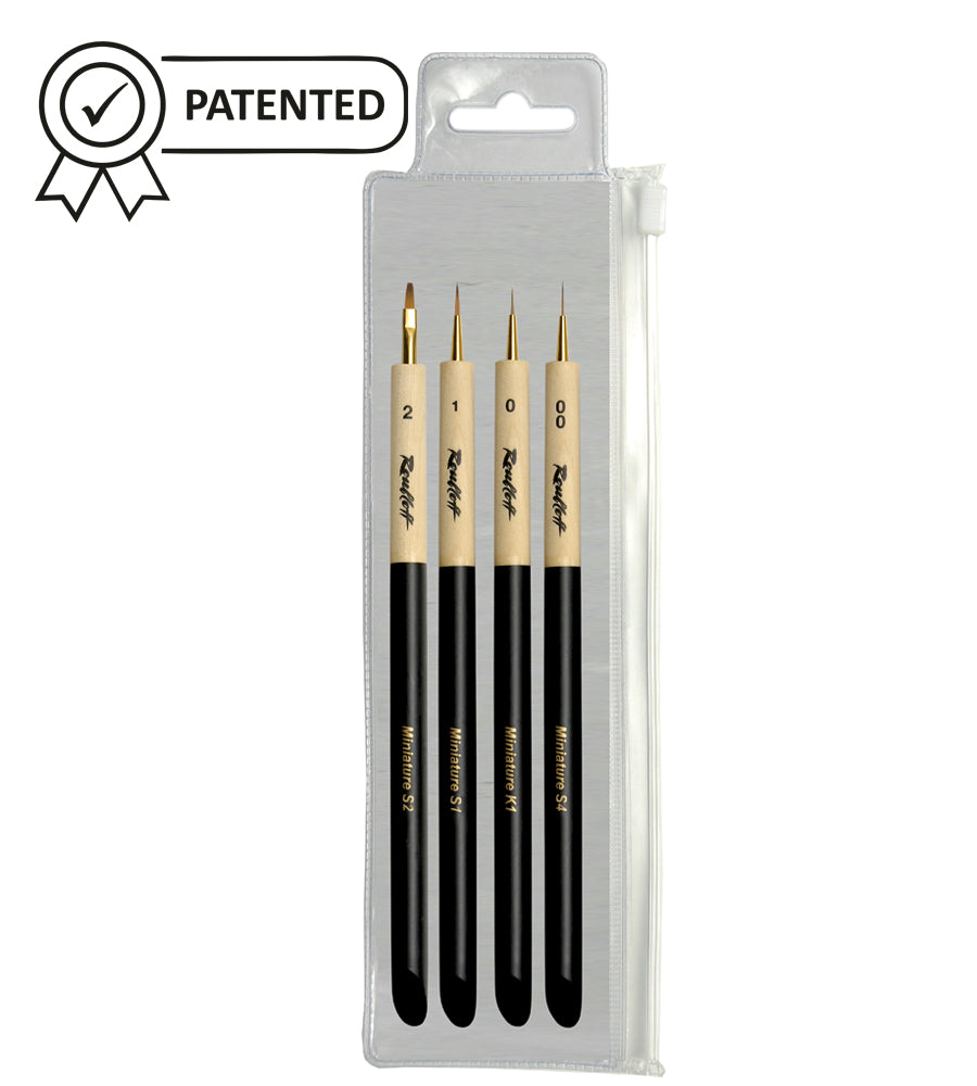Roubloff Set No.7 "Miniature" (4 brush set)