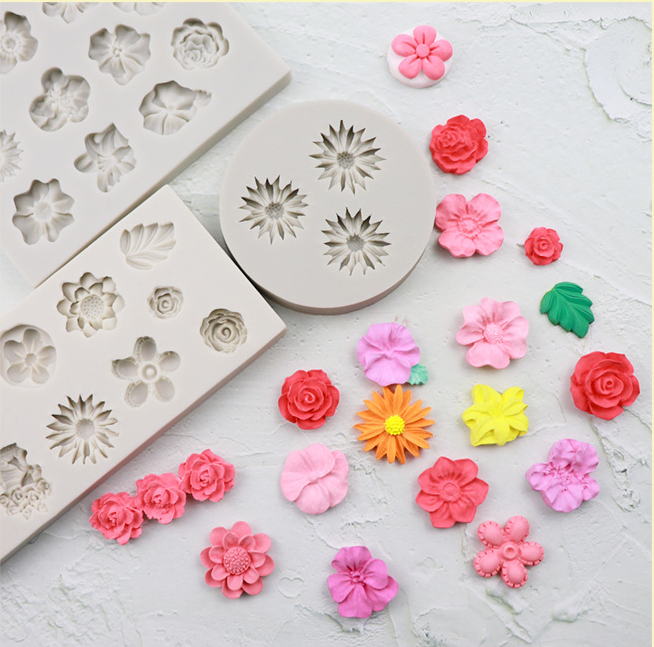 C001 - Flower Silicone Mould