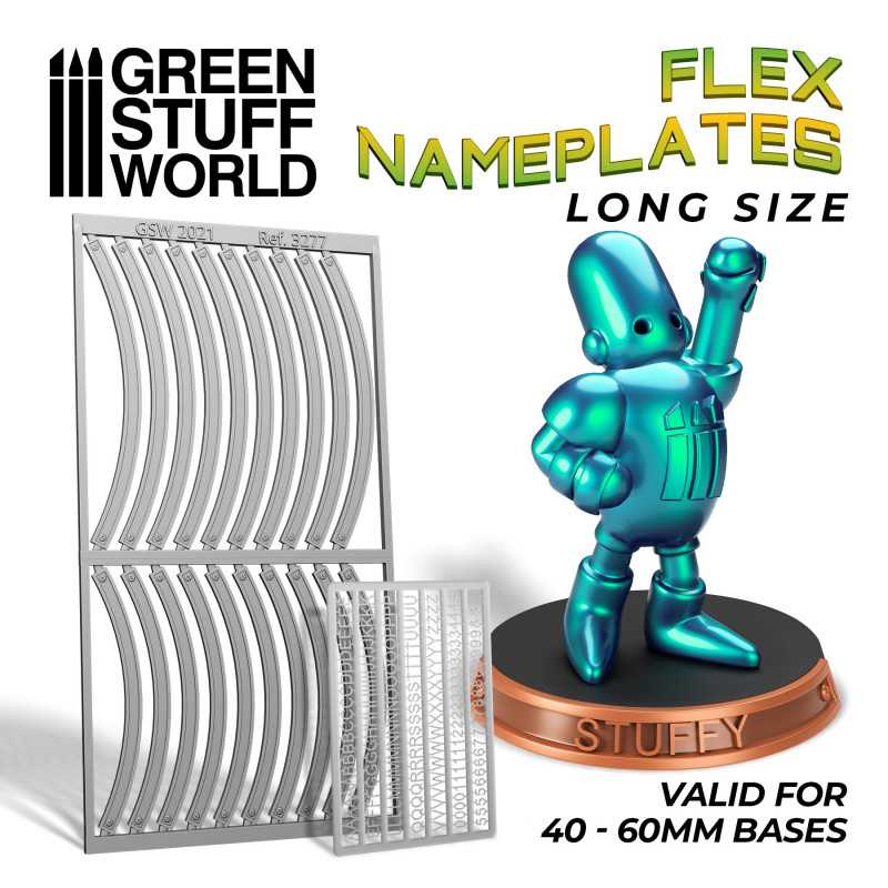 3277 - Flexible nameplates (long)