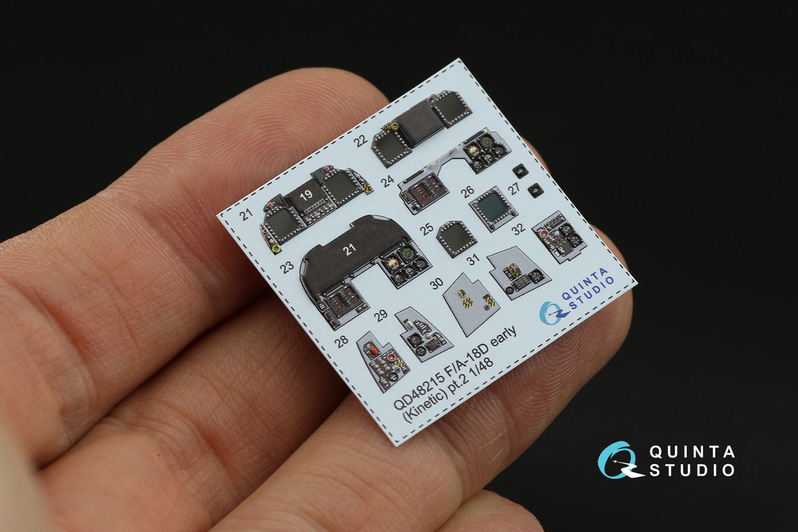 Quinta Studio - 1/48 F/A-18D - QD48215 for Kinetic kit