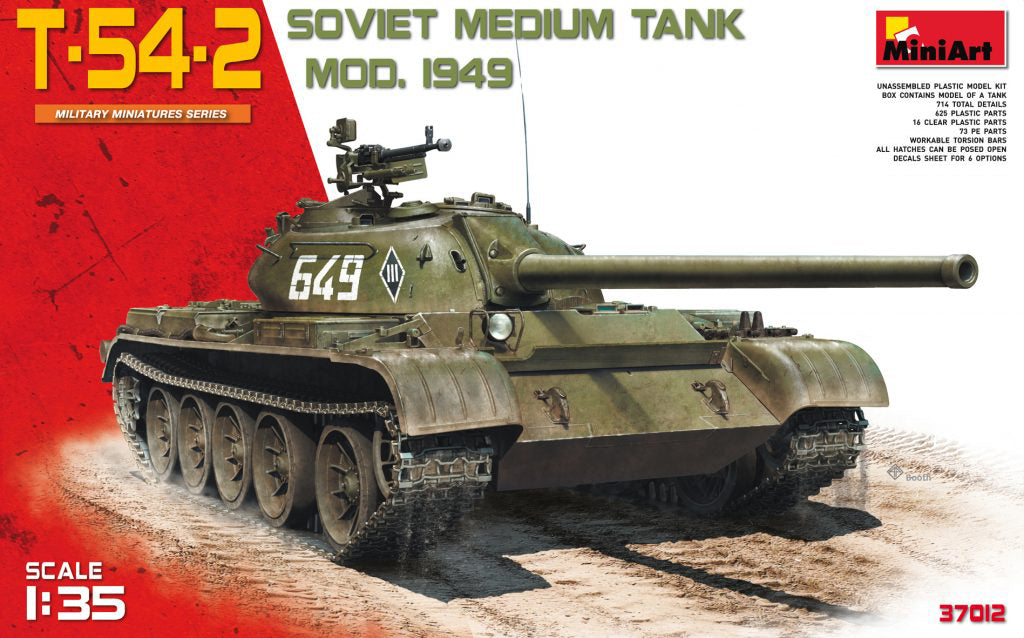 MINA37012 - Miniart - 1/35 T-54-2 Model 1949