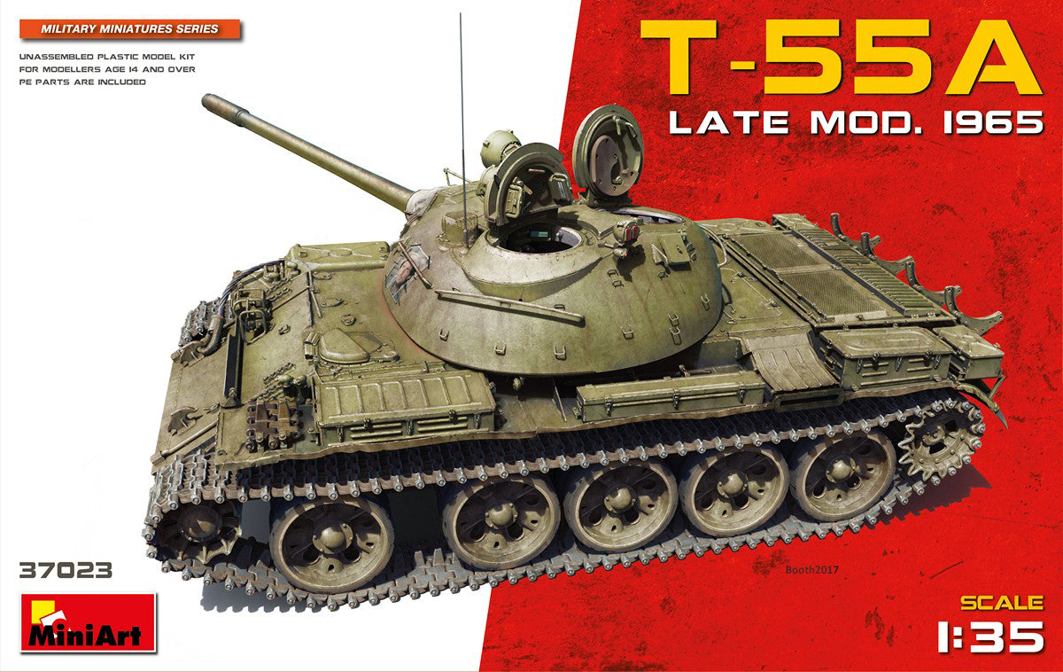 MINA37023 - Miniart - 1/35 T-55A Late Mod. 1965