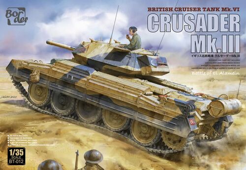 BT-012 - 1/35 - Crusader Mk.III - British Cruiser Tank Mk. V (Battle Of EL ALAMEIN)
