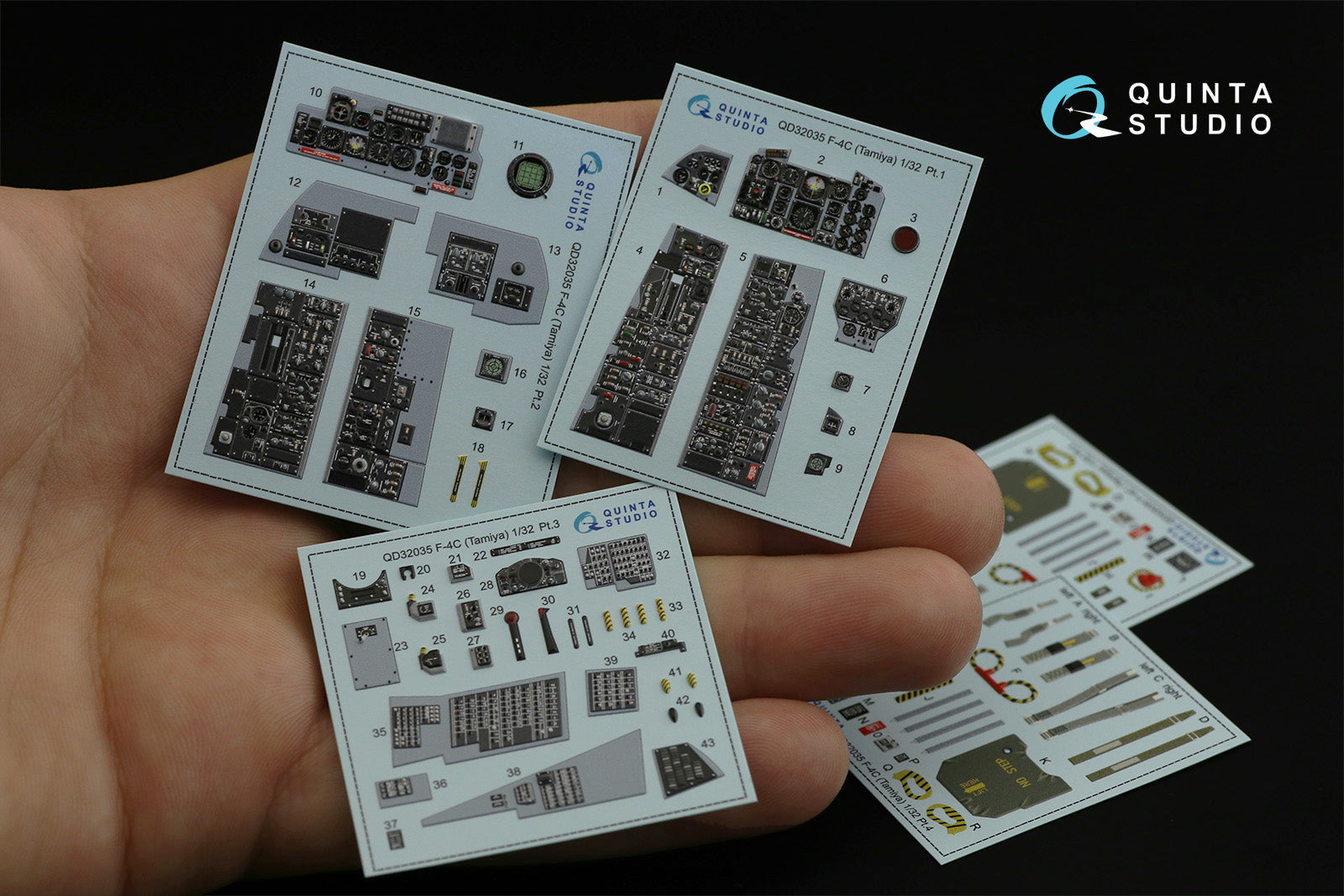 Quinta Studio - 1/32 F-4C QD32035 for Tamiya kit