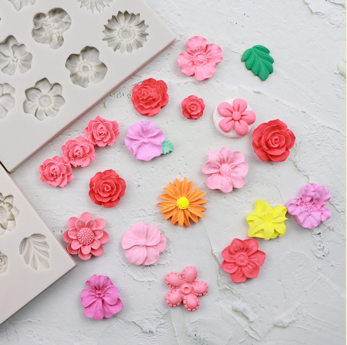 C001 - Flower Silicone Mould