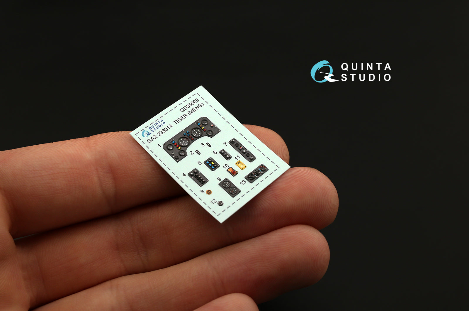 Quinta Studio - 1/35 GAZ Tiger Family QD35009 for Meng kits