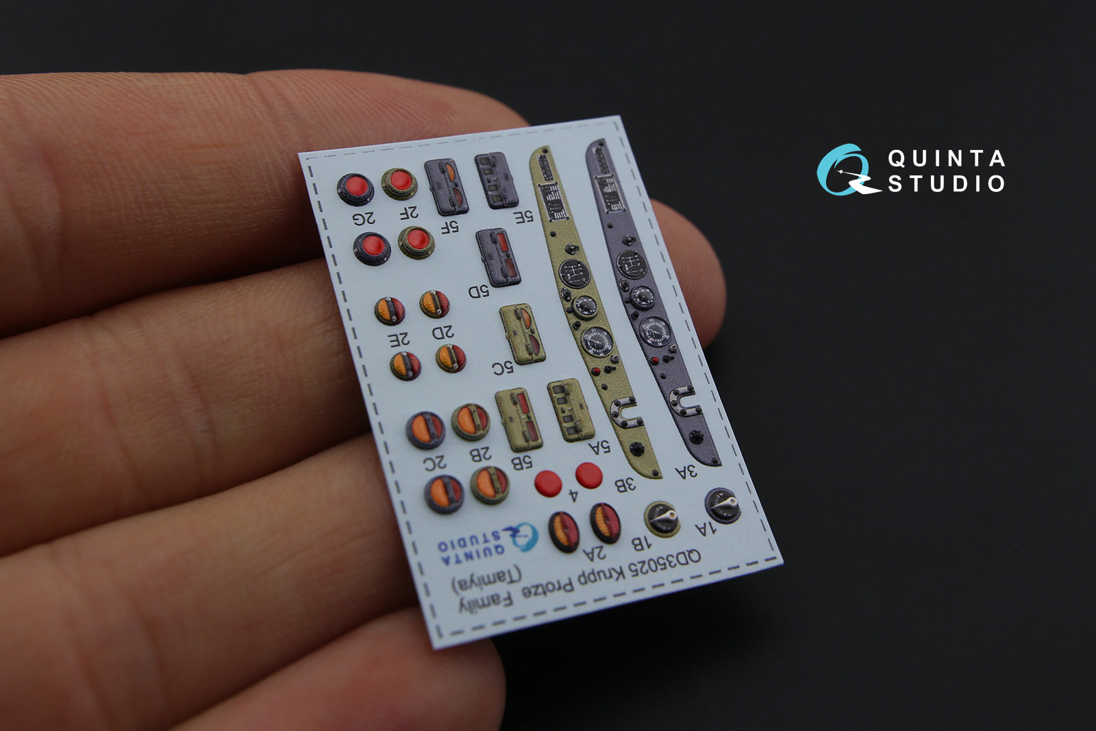 Quinta Studio - 1/35 Krupp Protze QD35025 for Tamiya kit