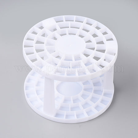 White Plastic Brush Pen Holder Stand (49) - 145.5x99.5mm