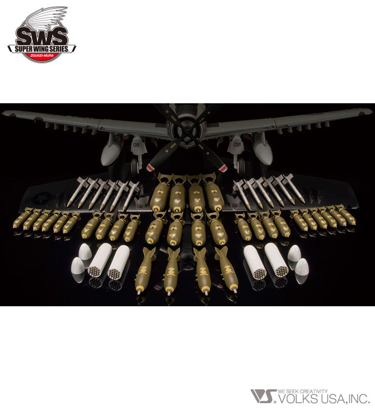 Zoukei-Mura - Skyraider U.S. aircraft ordnance (super wing options)