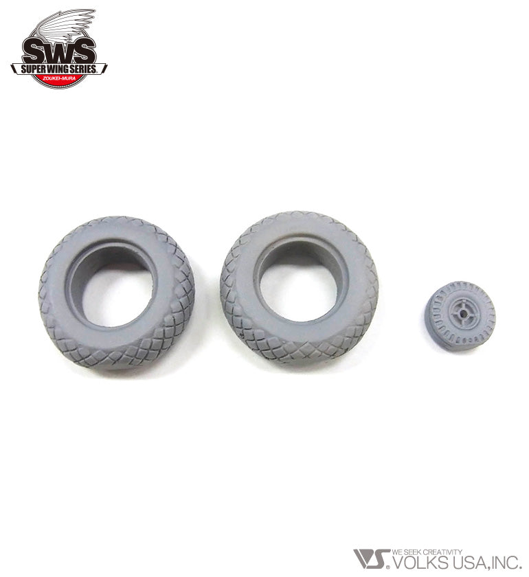 Zoukei-Mura 1/32 P-51D weighted tyres Detail Set