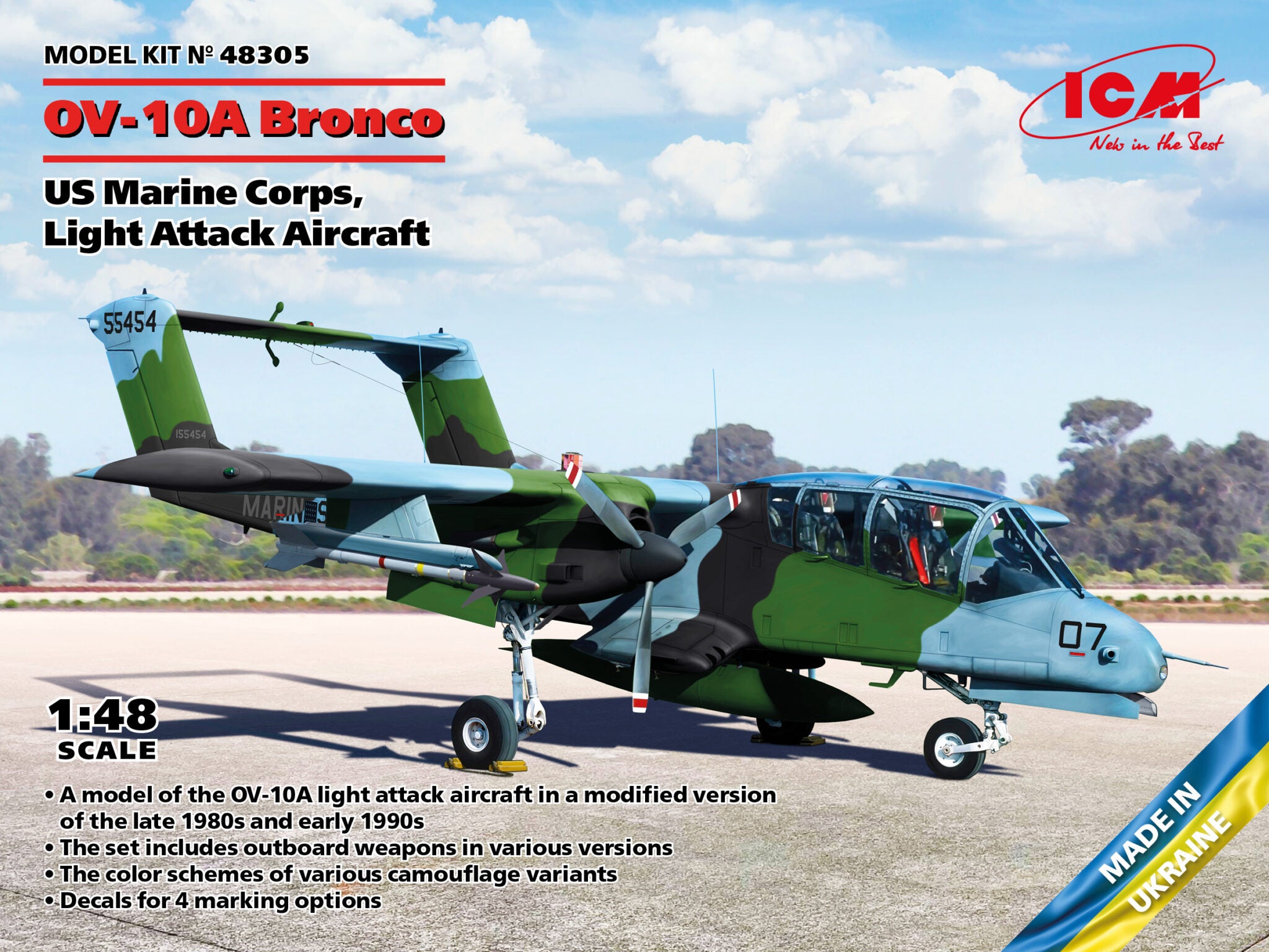 ICM48305 - 1/48 OV-10A Bronco Marines