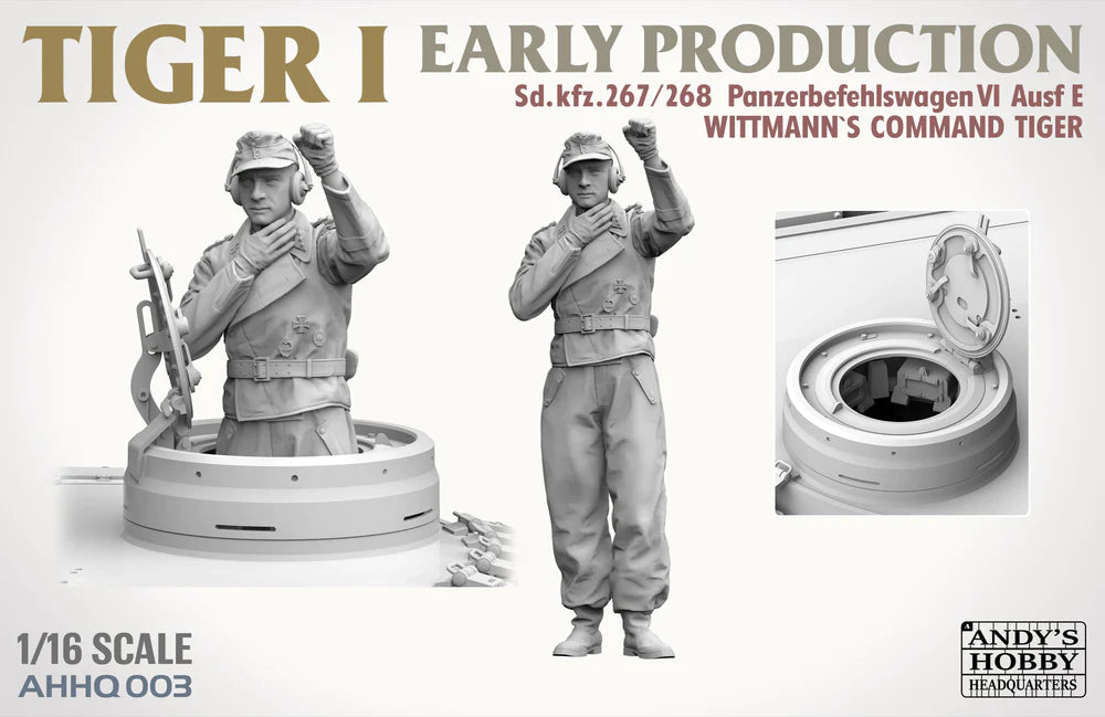 Andy's Hobby Headquarters AHHQ 003 1/16 Tiger I Early Production