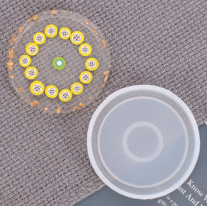 Round Coaster Mould - 10cm