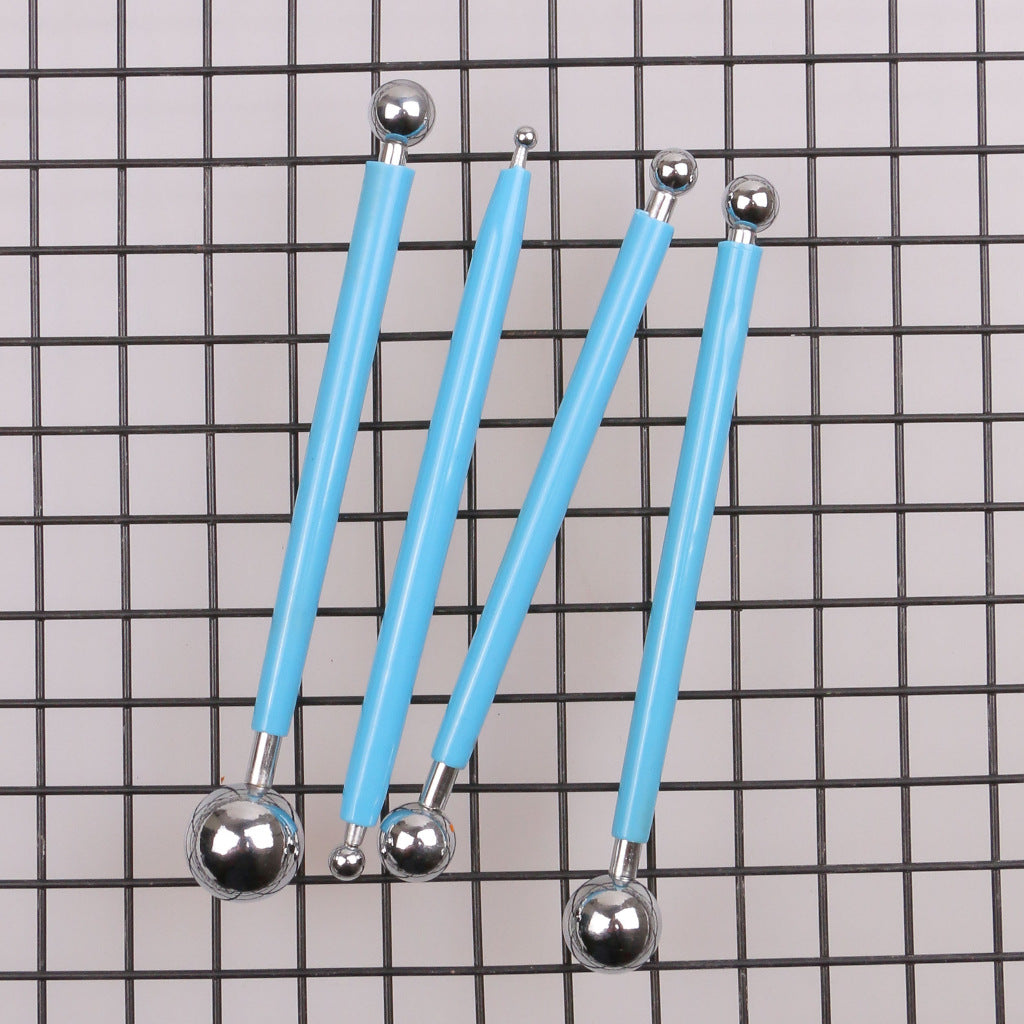 Metal Modelling Ball Tool set (4 pieces)