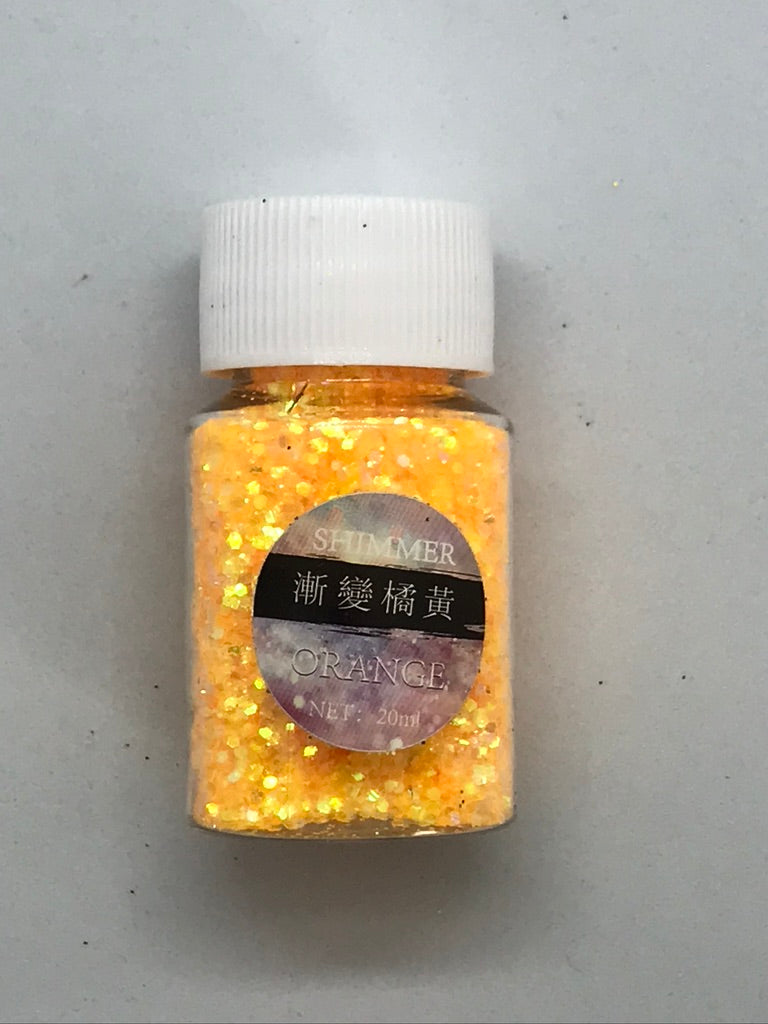 Dark Yellow- Shimmer Glitter - +/- 20 grams