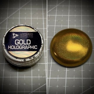 Armored Komodo -  Gold Holographic Chromaflair Pigment