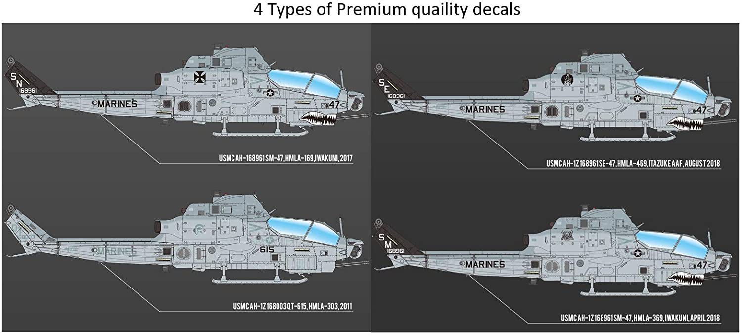 ACA12127 - Academy AH-1Z Shark Mouth 1/35