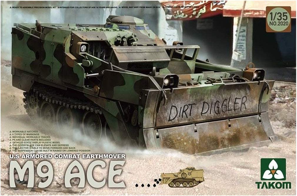 TAK2020 - 1/35 - US Armored Combat Earthmover M9 ACE