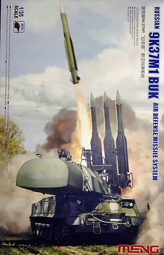 MM SS-014 - Meng 1/35 - 9K37M1 Buk Air Defence Missile