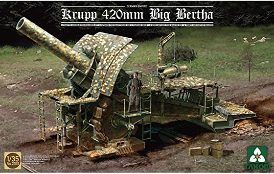 TAK2035 - 1/35 - German 420mm Big Bertha Siege Howitzer