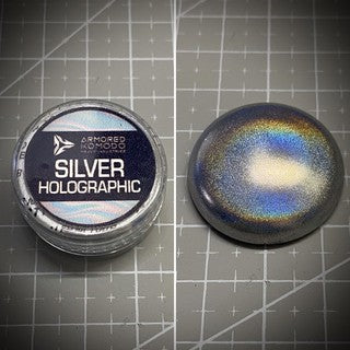 Armored Komodo - Silver Holographic Chromaflair Pigment