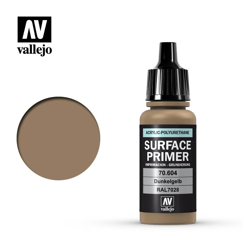 70.604 German Dark Yellow - Surface Primer - Supernova Studio