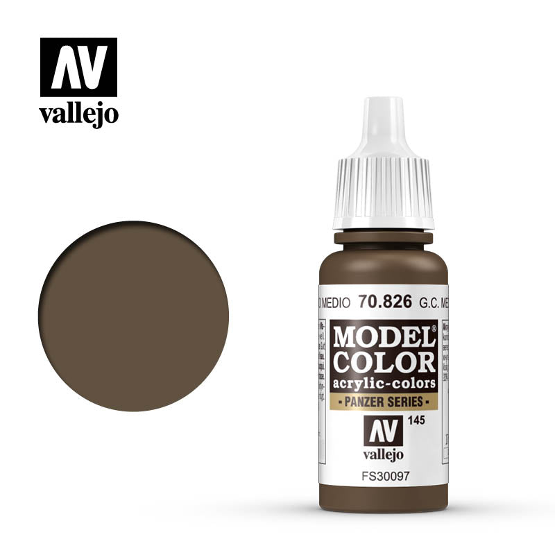 70.826 German Cam. Med Brown (Matt) - Vallejo Model Color