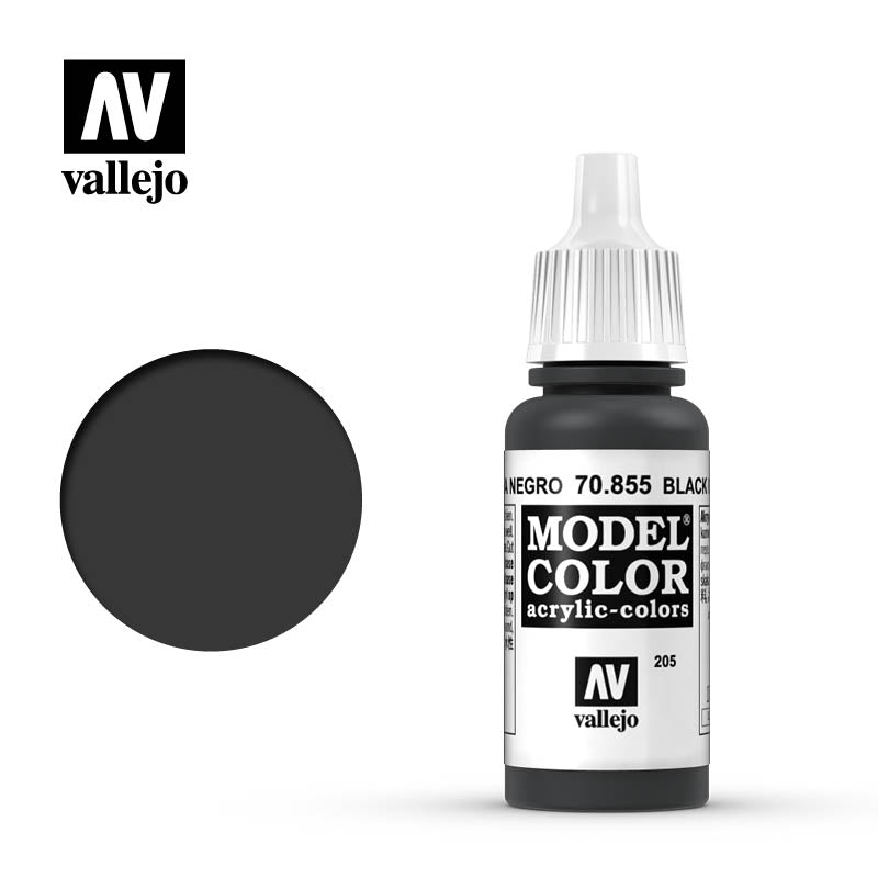 70.855 Black Glaze (Glaze) - Vallejo Model Color