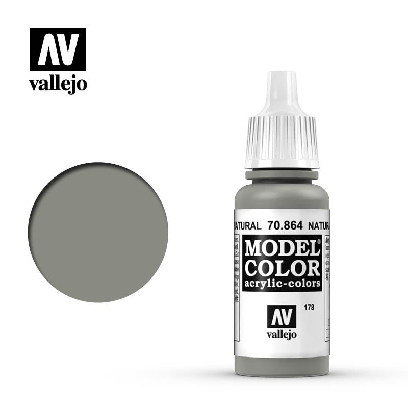 70.864 Natural Steel (Metallic) - Vallejo Model Color
