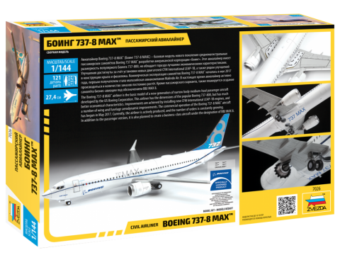 ZVA7026 - 1/144 Boeing 737-8 Max