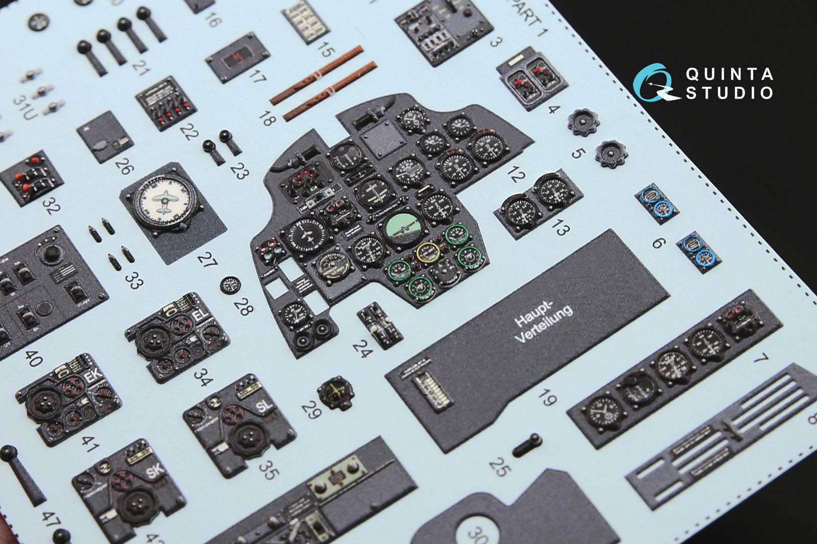 Quinta Studio - 1/32 Bf 110C/D QD32063 for Dragon kit