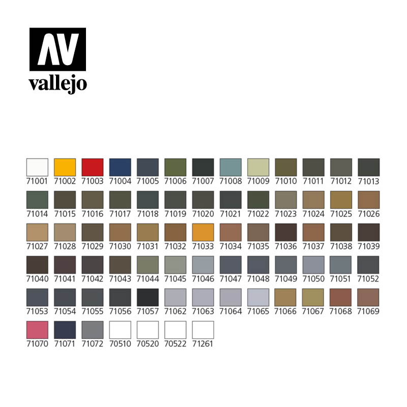 71.170 Model Air Basic Color (72) - Vallejo AV Color Case