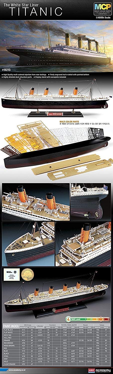 ACA14215 - 1/400 R.M.S. TITANIC M.C.P