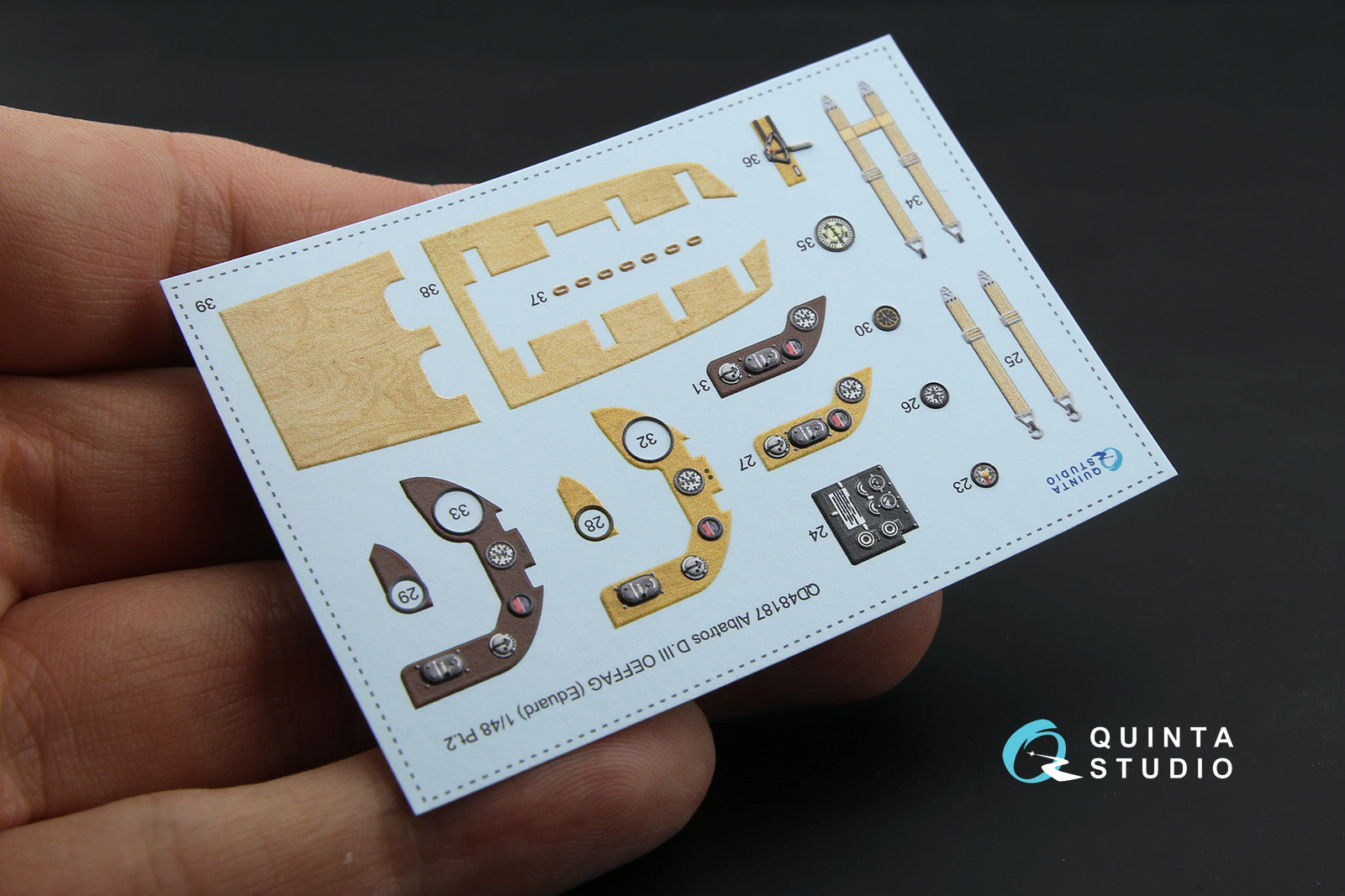 Quinta Studio - 1/48 Albatross D.III OEFFAG - QD48187 for Eduard kit