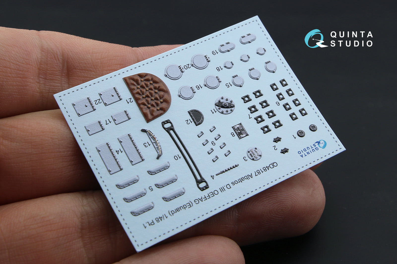 Quinta Studio - 1/48 Albatross D.III OEFFAG - QD48187 for Eduard kit